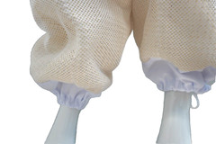 Beekeeping Suit Unisex 3 Layers Ventilated White – LARGE SIZE