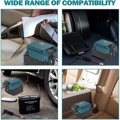 DC 18V- 12V For Makita 18V Battery Step Down Converter Cigarette Lighter Adapter