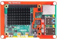 Pimoroni PIM465 Pibow Coupé 4 (case for the Raspberry Pi 4 only) – Rainbow