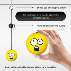 SHMZK Double Garage Parking Aids, Retractable Emotion Ball B