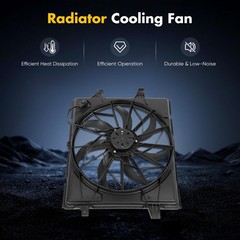 Radiator Fan Fit for Dodge Durango 11-20 V8 5.7L/Jeep Grand Cherokee