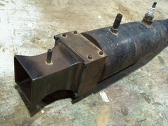 20 lb. Thrust Pulse Jet Engine starts easy runs good on propane or gasoline