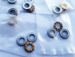 US Stock 10pcs F6-12M Axial Ball Thrust Bearing 3-Parts 6mm x 12mm x 4.5mm