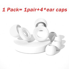 Reusable Silicone Ear Plugs Noise Cancelling Earplugs Protector Study Sleep Swim