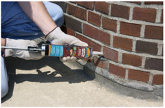 Quikrete MORTAR REPAIR Paintable Outdoor Textured Gray Brick Concrete 862009 10z