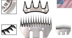 Sheep Shears Blades Straight 13 Tooth Electric Wool Comb Cutter Goats Clipper S