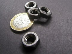 Thin Grade 2 Hex Nut, Steel, RH 5/16″-18 x 3/16″ Height – 300 Pcs