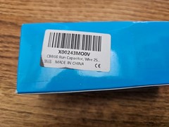 CBB60 Capacitor, 120Uf ±5% 250VAC 50/60Hz Motor Start Run Capacitor