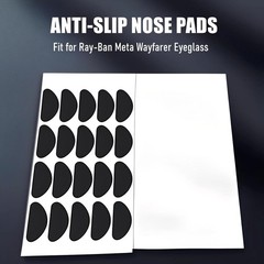 20Pair for Ray Ban Meta Wayfarer Eyeglass Nose Pads,Fit for Meta Glasses Accesso
