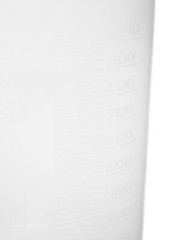 Plastic Beaker, 1000ml – Polypropylene – Raised Graduations – Eisco Labs