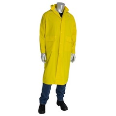 Falcon 2 Piece Premium 48″ Waterproof Rain Coat, Chemical & Water Resistant 3XL