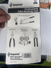 Imperial, Part #105-FF, A/C Pinch-Off Hand Tool, 1/4″, 3/8″, 1/2″, Made in USA!