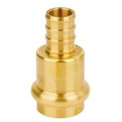 12 Pack 1/2 Press Propress x 1/2 PEX Adapter Crimp Fittings Brass Coupling