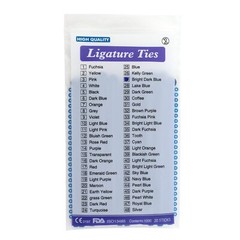 1000pc Dental Orthodontic Ligature Tie Ligas De Ortodoncia Elastic Rubber Braces