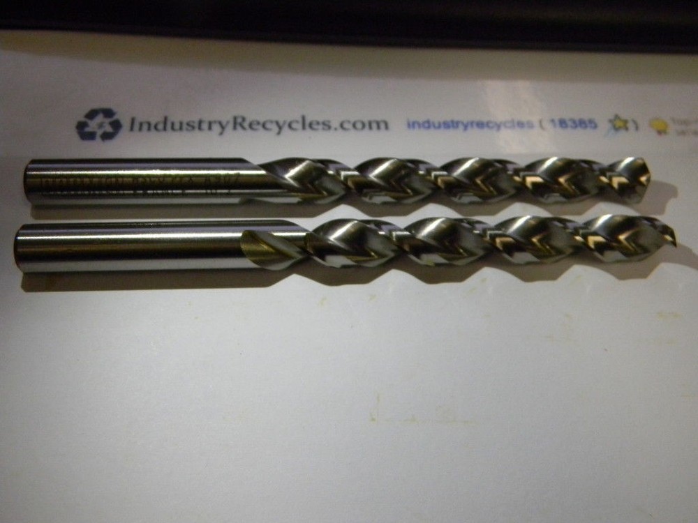 Dormer A907 10.20mm 2-Flute Cobalt Uncoated 130° Jobber Drills QTY 2 0145746