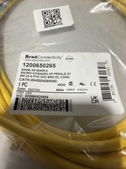 BRAD CONNECTIVITY 1200650265 Micro-Change 4P Female Straight 5M Cordset NEW
