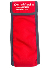 NEW MINI OTOSCOPE FIBER OPTIC MEDICAL DIAGNOSTIC EXAMINATION CE APPROVED(Red) A+