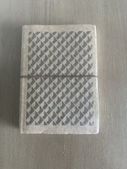 Ciak Notebook Brown Checkered Handmade In Italy Pocketbook Brand New Never Used