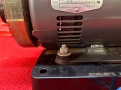 Used Baldor-Reliance Industrial Motor 2 HP 1740RPM 200V 6.2A Good Condition