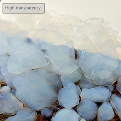 50ml Aerogel Blocks Silica Granule Size 5-50mm Frozen transparent
