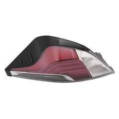 2015-2017 Toyota Prius C RH Rear Tail Light Assembly Clear Lens Red