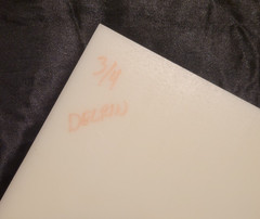 Acetal Natural White Delrin 3/4 x 7 1/4 x 17″ (.750 x 7.250 x 17.000) INV#X-105