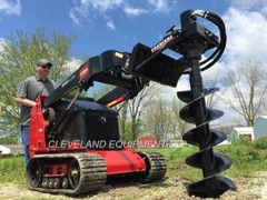 PREMIER MS14 MINI SKIDSTEER AUGER DRIVE ATTACHMENT – CONCRETE CEMENT MIXING BOWL