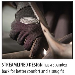 Black Stallion 99PLUS-BLK ToolHandz Plus Original Mechanics Gloves Black, Medium