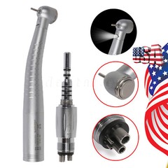 YD6 Dental LED Fiber Optic Handpiece High Speed 4Hole Quick Coupler KaVo Style