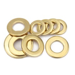 M2 M2.5 M3 M4 M5 M6 M8 M10 M12 M14 M16 M18 M20 M22 M24 Form A Flat Washers Brass