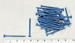 Lot (40) 3-1/4″ X 1/4″ Hillman Flat-Head Phillips Tapper Concrete Screw Anchor
