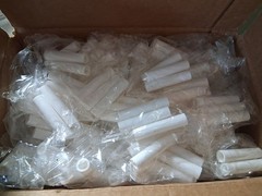 Sure Shot Dairy Dispenser Tubes 450 Count 2 Inch M-05-136-450-SP