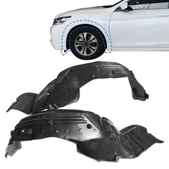1 Pair Wheel Fender Liner Compatible with Honda Accord Sedan 2013 2014 2015
