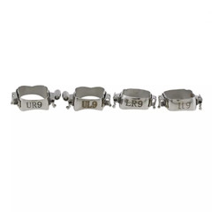 85Set Dental Orthodontic Molar Bands Double Tube MBT 022 Conv Lingual Sheath