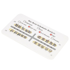 10x Dental Orthodontic Brackets Braces Monoblock Roth Edgewise MBT 018/022 Hooks