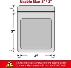 100 Pack Brown Holographic Ziplock Bags Resealable Sealable Mylar Packaging Bag