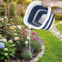 1 Gallon BPA-Free Silicone Collapsible Utility Bucket