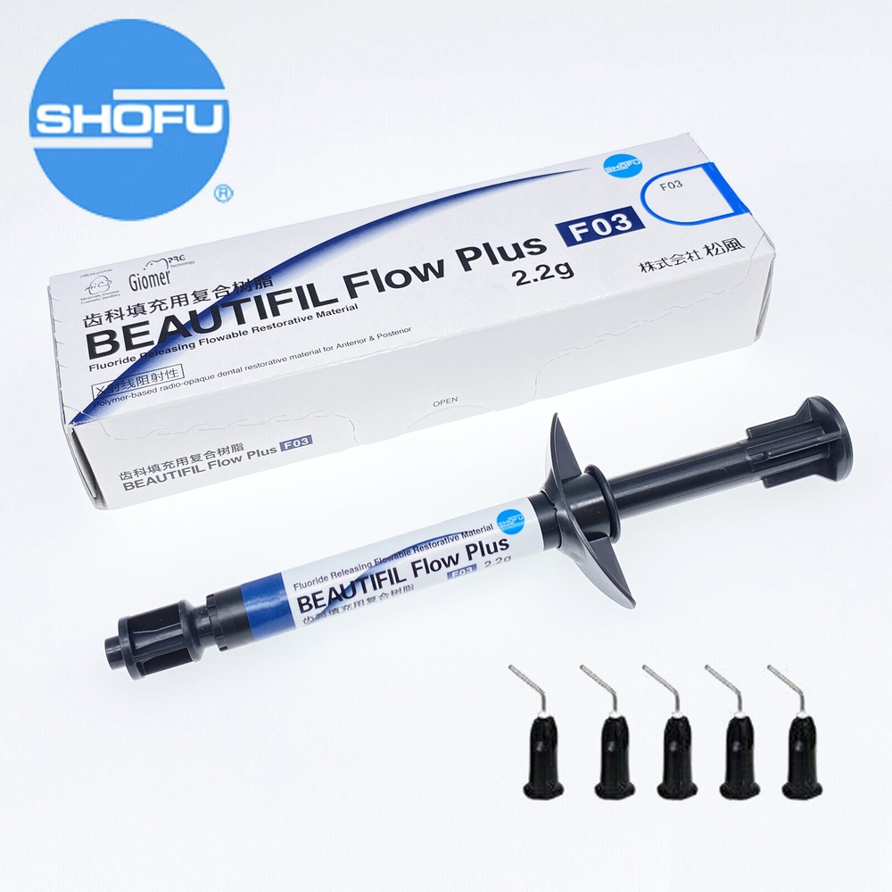Shofu Dental Beautifil Flow Plus F03 Low Flow Composite Syringe 2.2 Gm