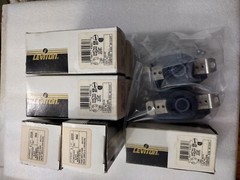 LEVITON 2-P, 3-W SINGLE LOCK RECEPTACLE 2330 20A-277V AC/VCA L7-20 (7 new + 2)