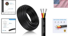 Low Voltage 18/3 Wire for LED Lamp, Automotive