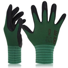 Premium Nylon Nitrile Work Gloves FN320 3D Comfort, Stretchy Fit, Size…