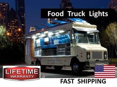 Mobile HOT Dog Cart Food Vending Concession Trailer LED LIGHTING KIT 2016