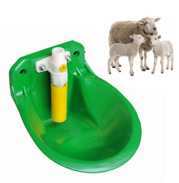 Goat Sheep Waterer Automatic Drinker Bowl Feeding Drinker Colt Calves Drinking