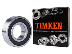4PACK TIMKEN 6004-2RS Double Rubber Seal Bearings 20X42X12Mm, Pre-Lubricated and
