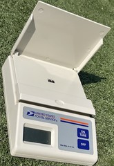 United States Postal Service Digital Postal Scale 5lb Capacity w/ Adapter Works