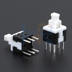 3 6 Pin Tact Tactile Push Button Switches 5.8×5.8mm PCB Latching Momentary Lock