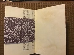 Handmade Junk Journal Naked Junk Journal 9” x 6” Mushroom Print Card Stock Cover