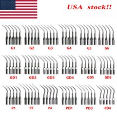 5* Dental Ultrasonic Piezo Scaler Tips fit EMS Woodpecker /DTE Satelec Handpiece
