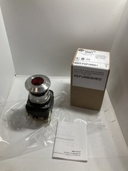 ALLEN BRADLEY 800T-FXP16RA1 PUSH PULL 2 POS ILL RED 120VAC 1NO/1NCLB SERIES T