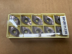MITSUBISHI SRM220C-M VP15TF CARBIDE INSERTS – 10 PC PACK